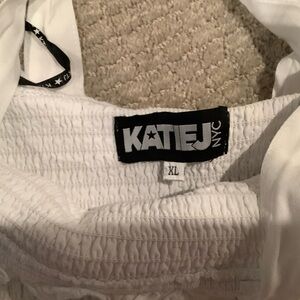 Katie J NYC Elegant White Kids Dress